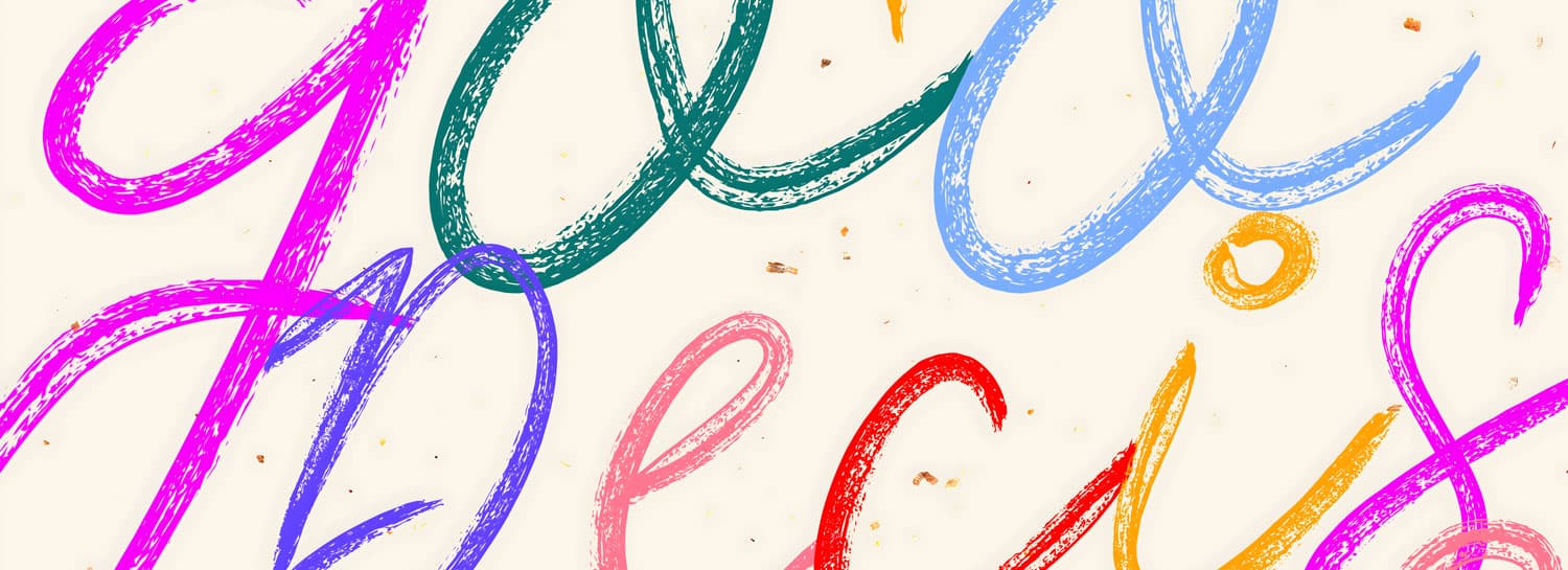 Multicoloured words