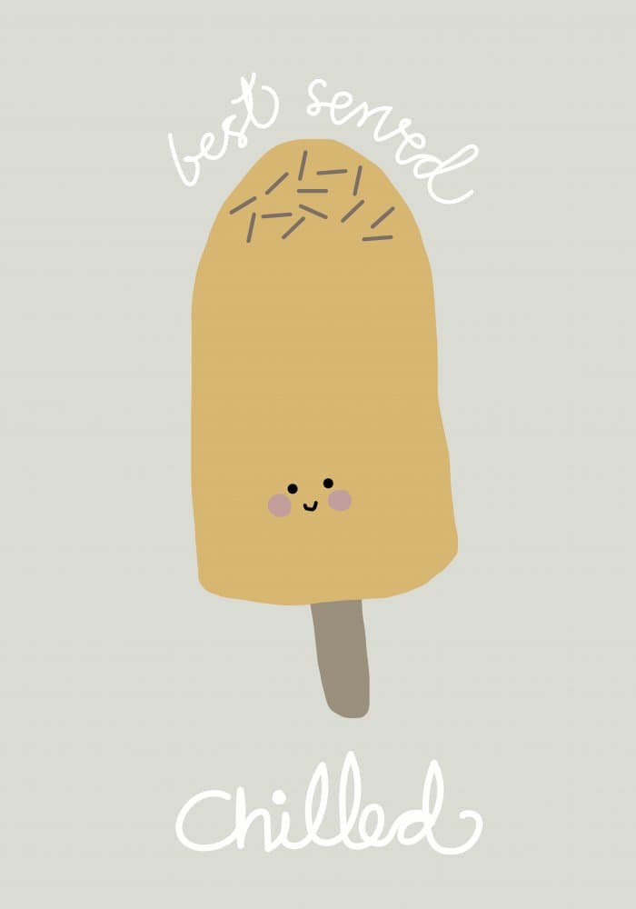 Best Served Chilled Popsicle by Old Artists Studio II — canvas wall art
