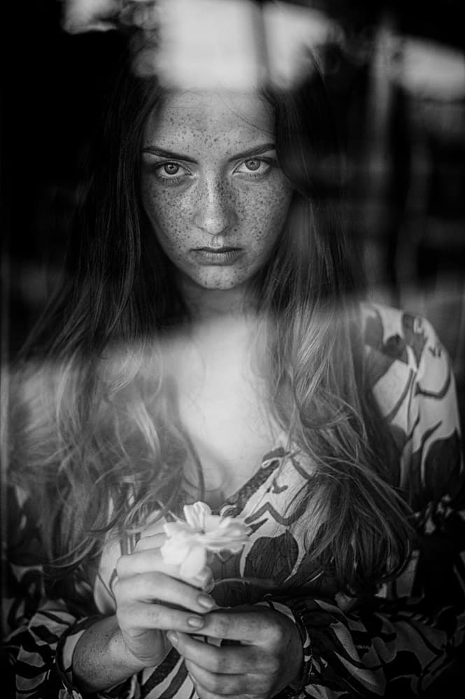 Intense Gaze by Michael M. — canvas wall art