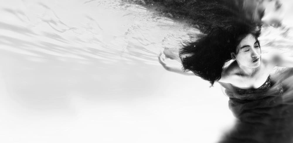 Underwater Grace by Yusuf Afandi — canvas wall art