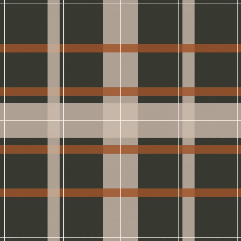 Rustic Plaid Checks by Irene Demetri — canvas wall art