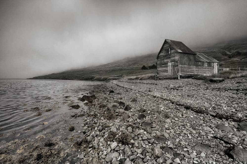 Boat House (soft) by Þorsteinn H. Ingibergsson — canvas wall art