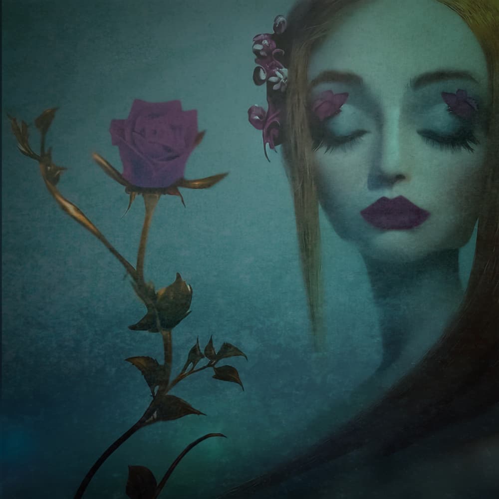 I'm so beautiful. by Natalia Simongulashvili   ( NATALIORION ) — canvas wall art