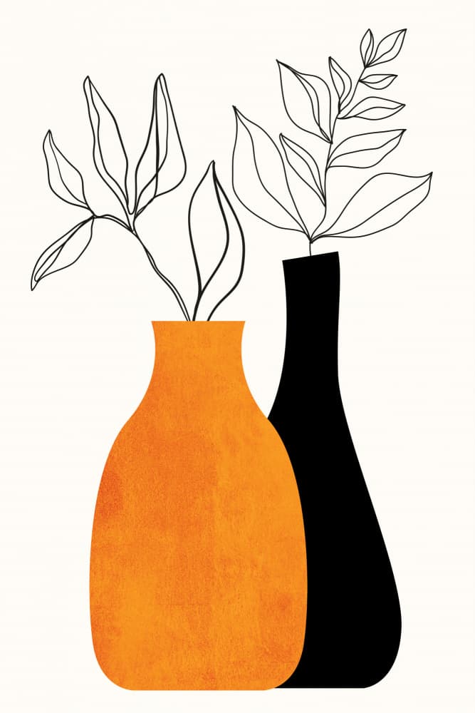 Cheek To Cheek by Kubistika — canvas wall art