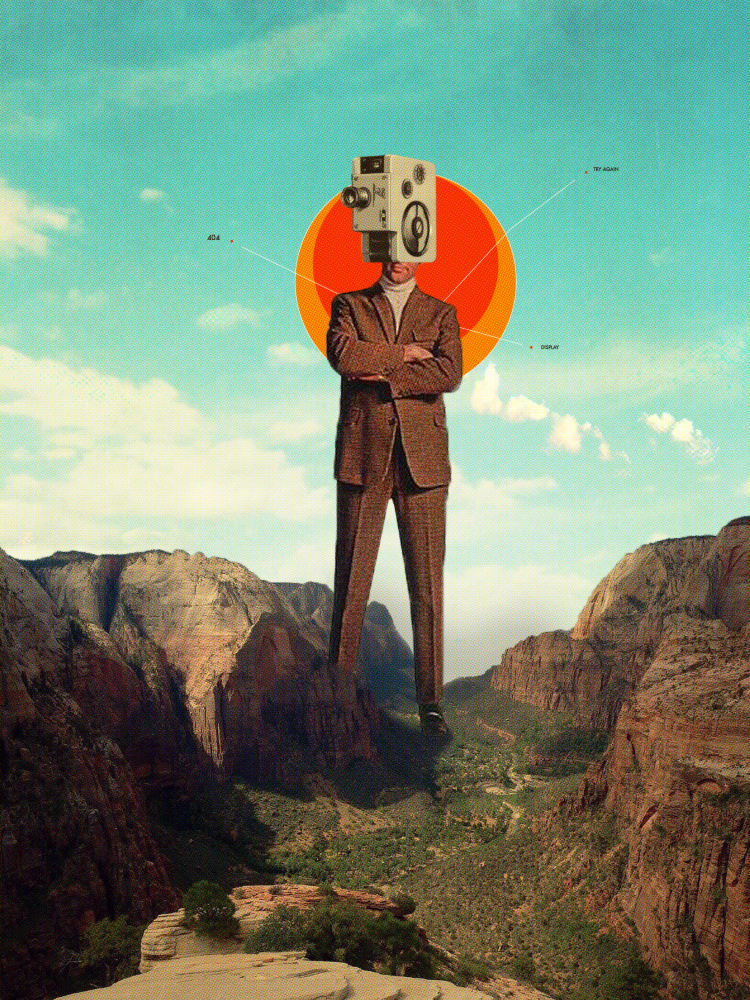 Video404 by Frank Moth by Frank Moth — canvas wall art