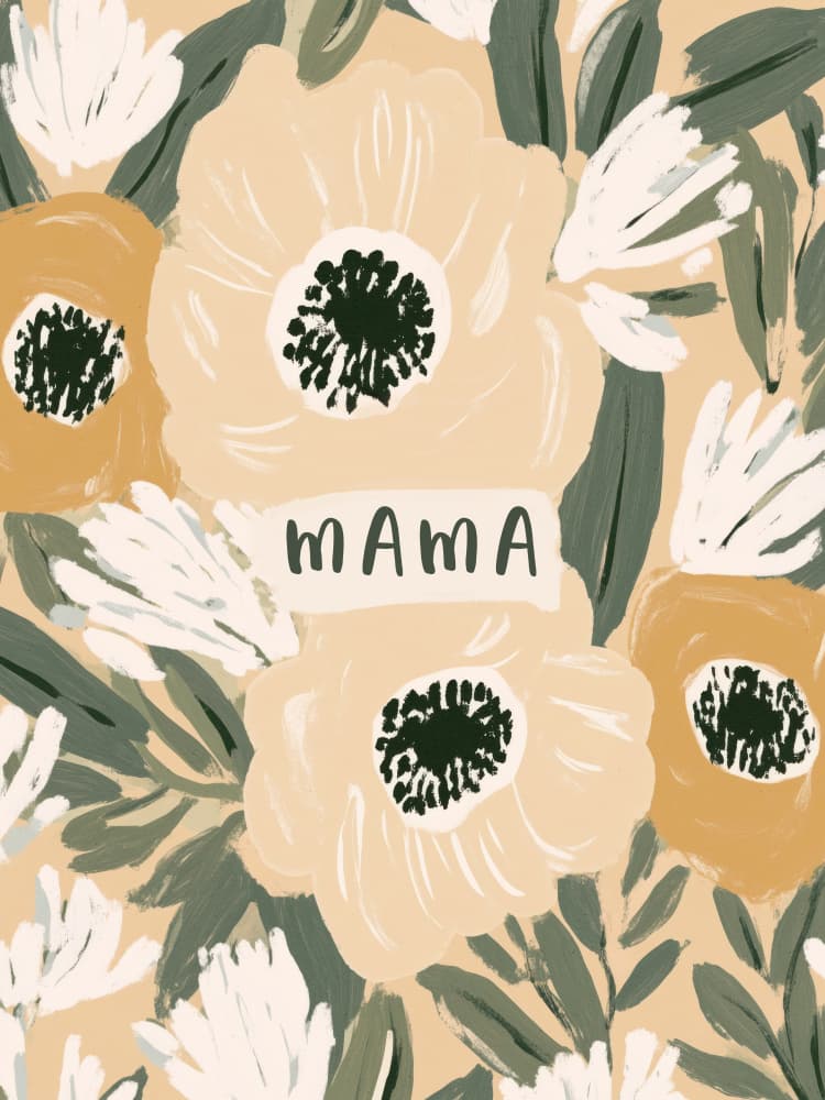 Floral Embrace by Treechild — canvas wall art