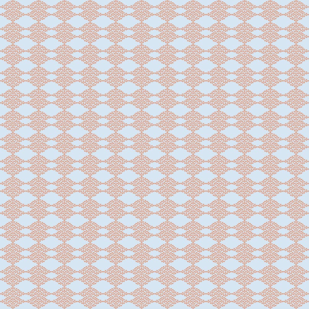 Soft Woven Diamond Pattern by Gemma Bardot — canvas wall art