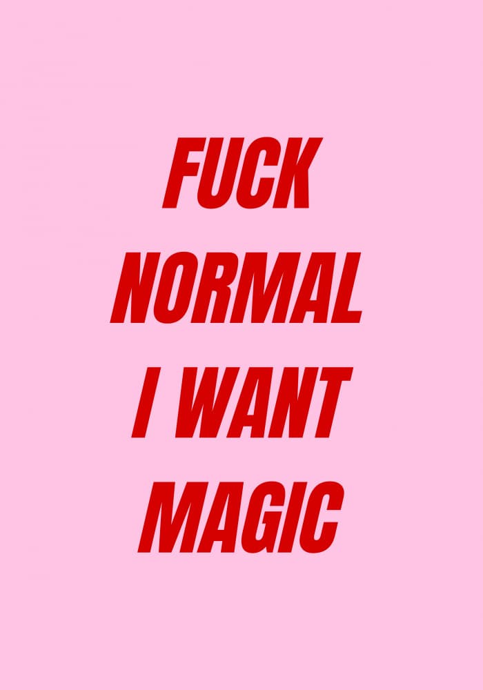 Pink Magic Statement by Athene Fritsch — canvas wall art
