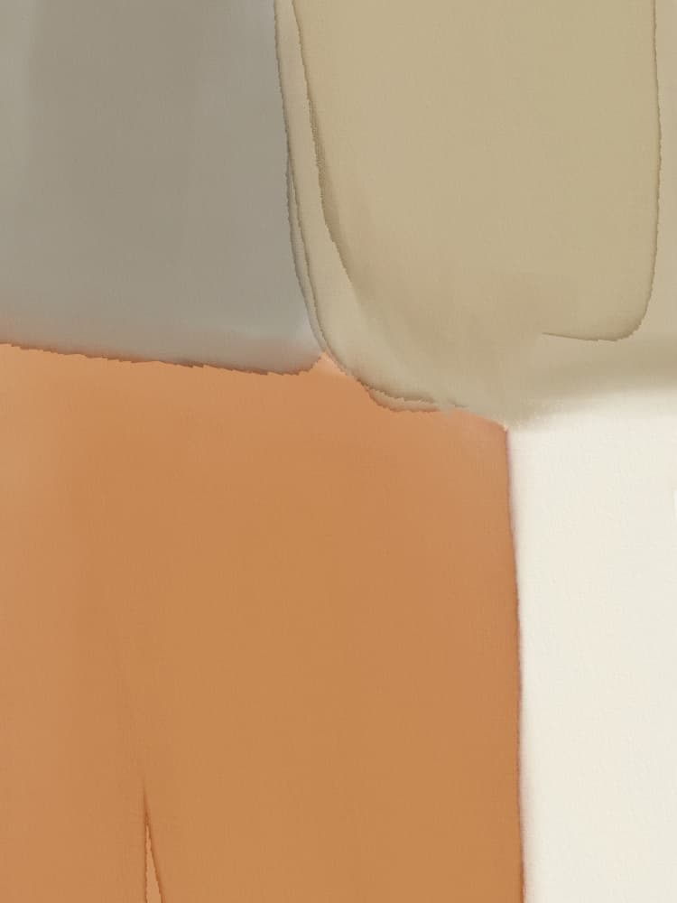 Warm Neutral Abstract by Little Dean — canvas wall art