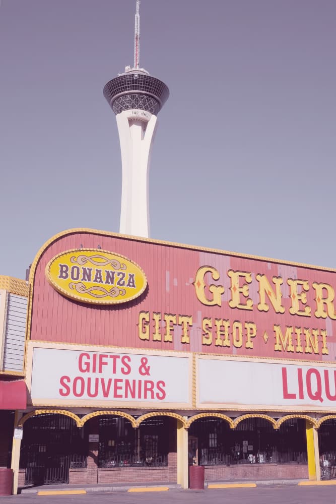 Vegas Tower Gift Shop by Old Artists Studio III — canvas wall art