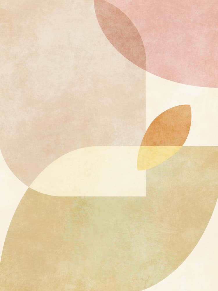 Aqua Shapes1 Kopie by Ana Rut Bre — canvas wall art