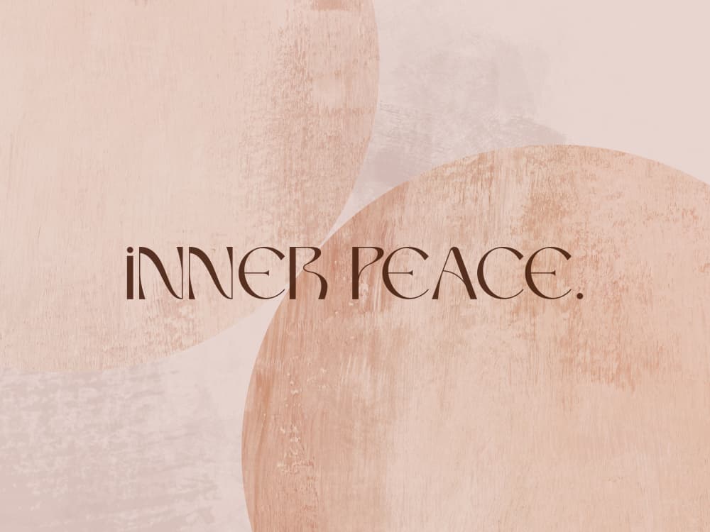 Serene Circles by Treechild — canvas wall art