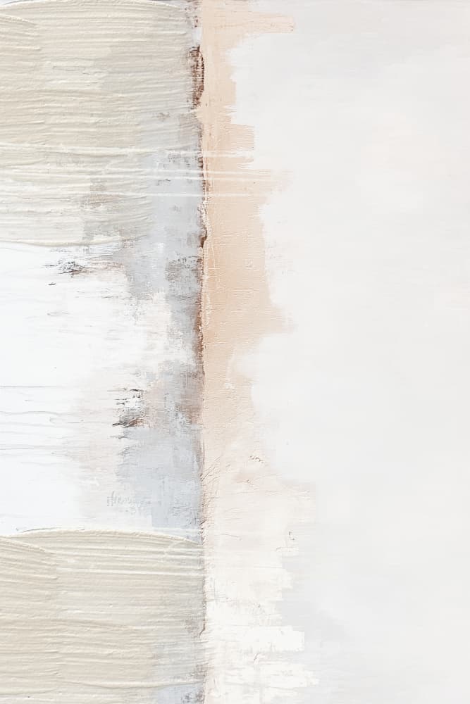 Soft Neutral Abstract by Sally Ann Moss — canvas wall art
