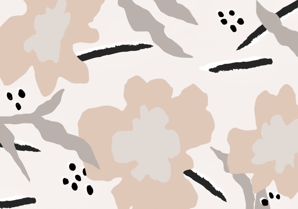 Soft Abstract Floral Pattern by Old Artists Studio II — canvas wall art