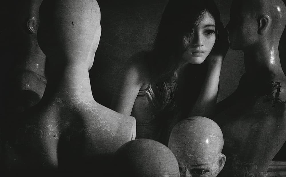 Melancholy And Mannequins by Yusuf Afandi — canvas wall art