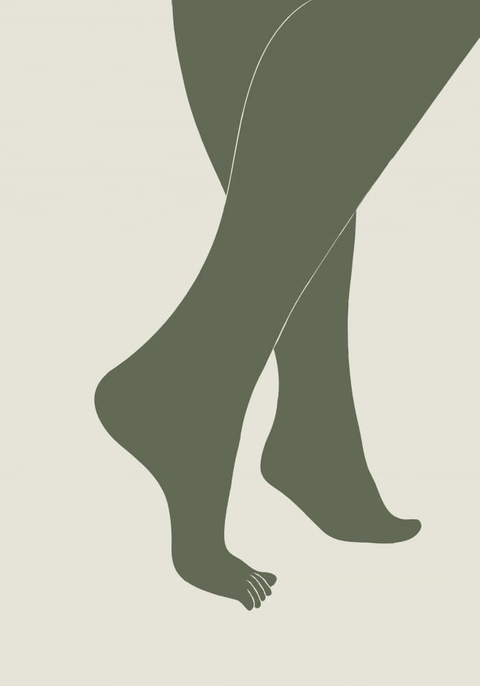 Barefoot Grace by Old Artists Studio II — canvas wall art