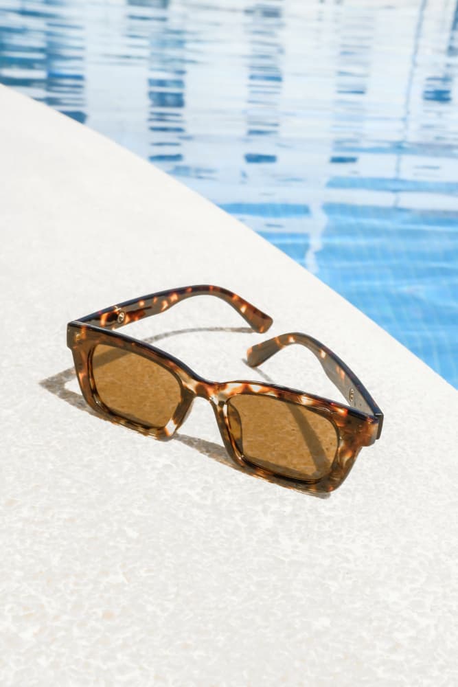 Summer Poolside Sunglasses by Old Artists Studio III — canvas wall art