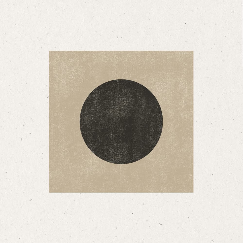 Eclipse Silence by THE MIUUS STUDIO — canvas wall art