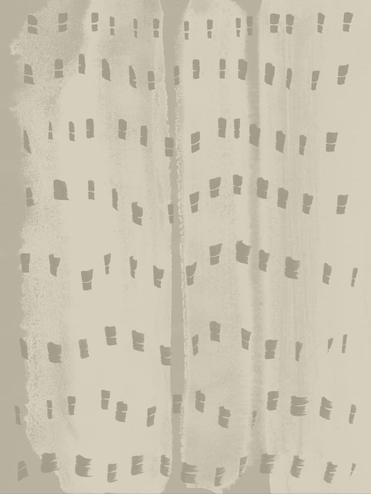 Muted Abstract Dashes by Dina Dankers — canvas wall art