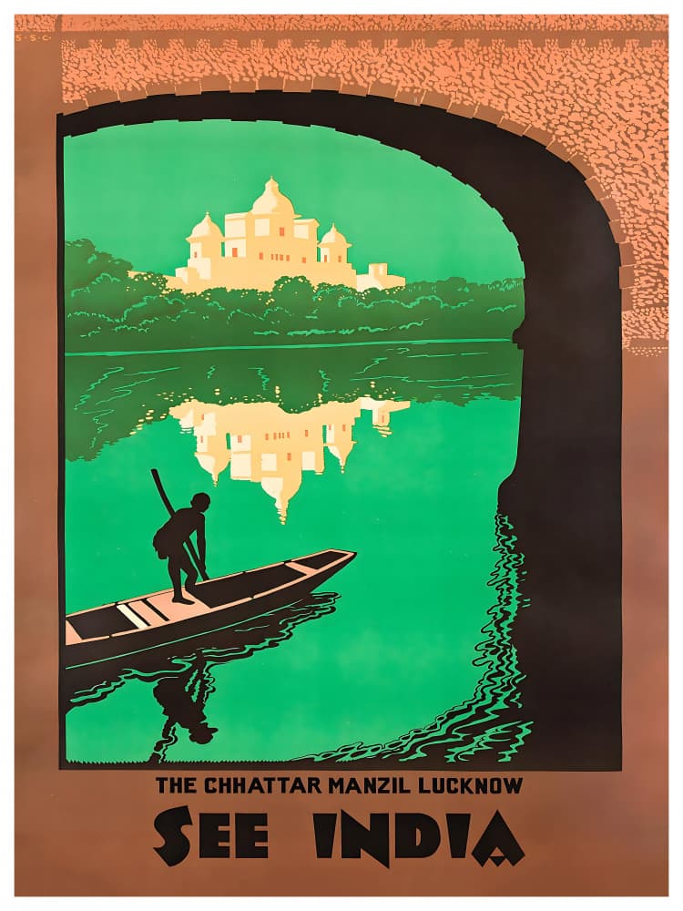 Chhattar Manzil River Journey by Chad Hyde — canvas wall art