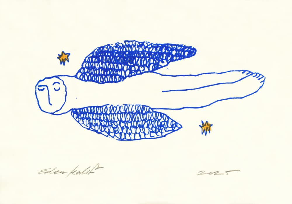 Angel by EDEN KALIF — canvas wall art