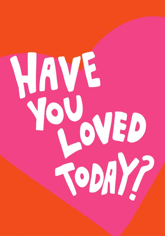 Daily Love Reminder by Athene Fritsch — canvas wall art