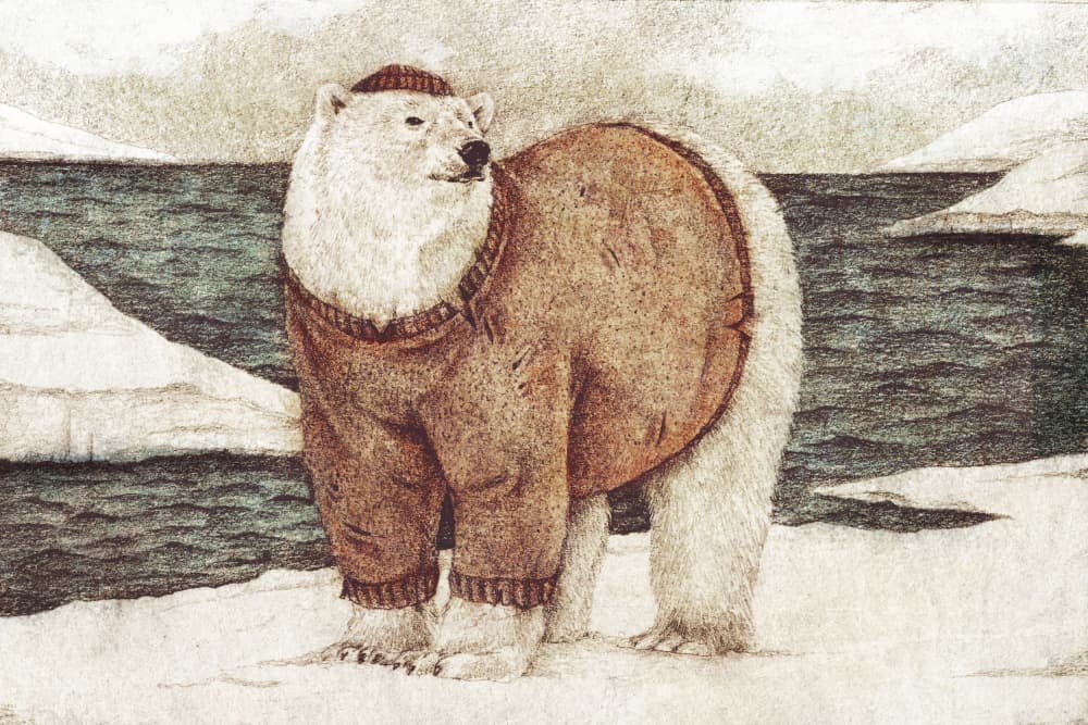 Polar Sailor by Mike Koubou — canvas wall art
