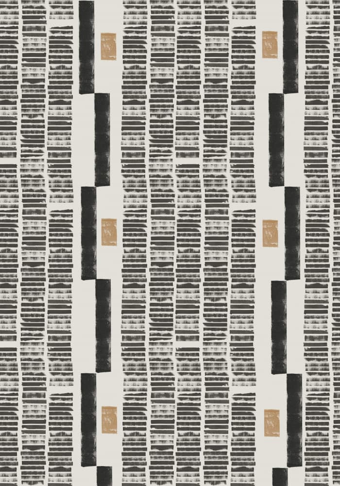 Rhythmic Lines by THE MIUUS STUDIO — canvas wall art