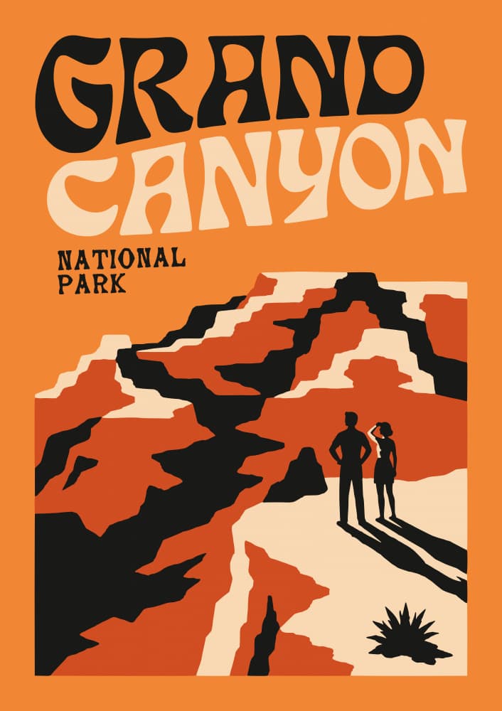 Grand Canyon Desert View by Patryk Krygowski — canvas wall art