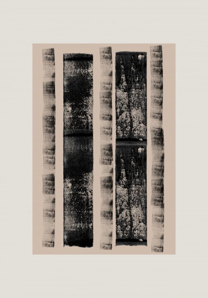 Monochrome Lines by THE MIUUS STUDIO — canvas wall art