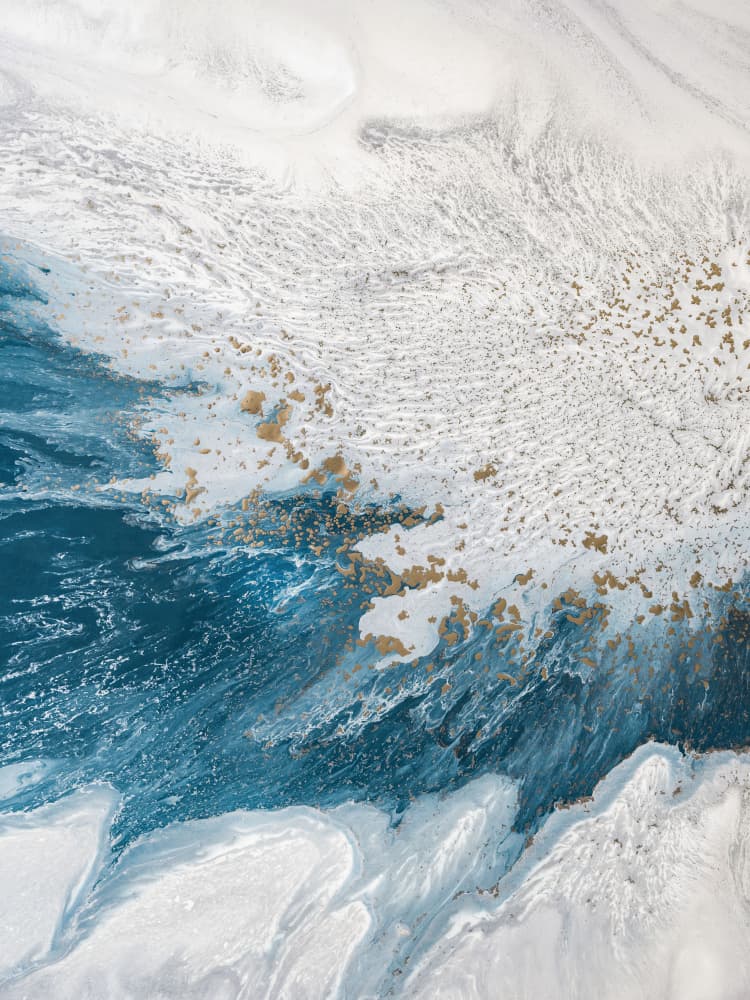 Tidal Shores 1 Upscaled Cgi 6x Copy 2 by Petra Meikle de Vlas — canvas wall art