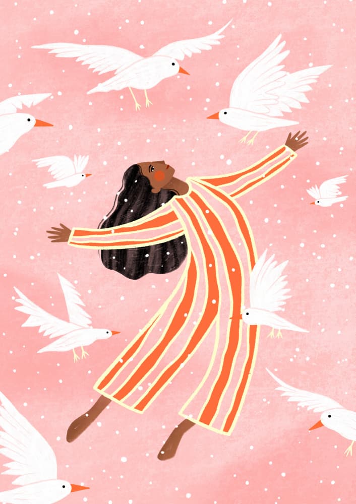 Joyful Liberation by Bea Müller — canvas wall art
