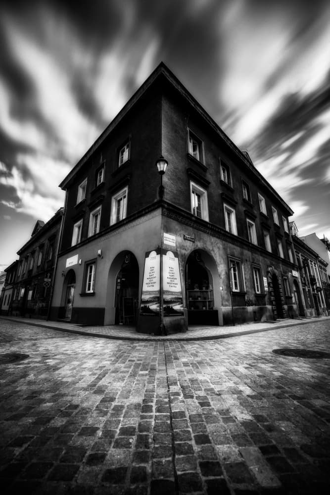 Dramatic City Corner by Slawomir Kowalczyk AFRP  FIAP  IAAP — canvas wall art