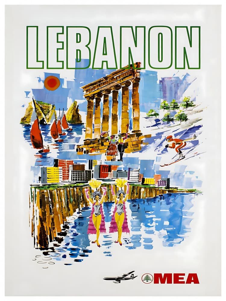 Lebanon Sun Snow History by Chad Hyde — canvas wall art