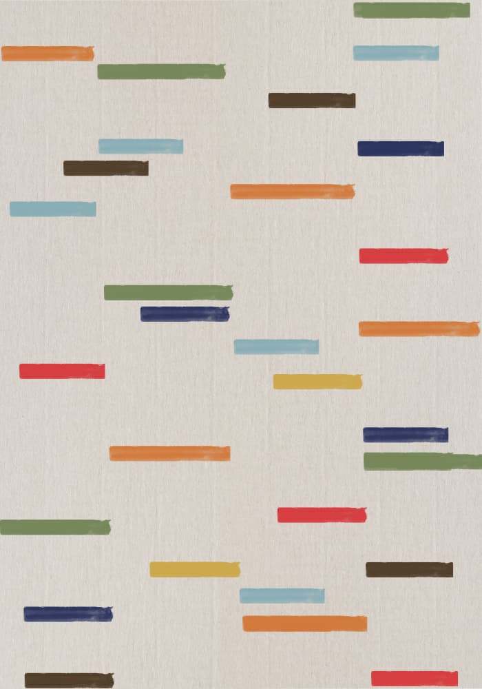 Floating Stripes by THE MIUUS STUDIO — canvas wall art