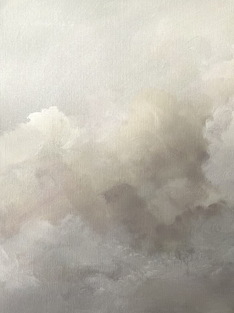 Think Cloud by Dan Hobday — canvas wall art