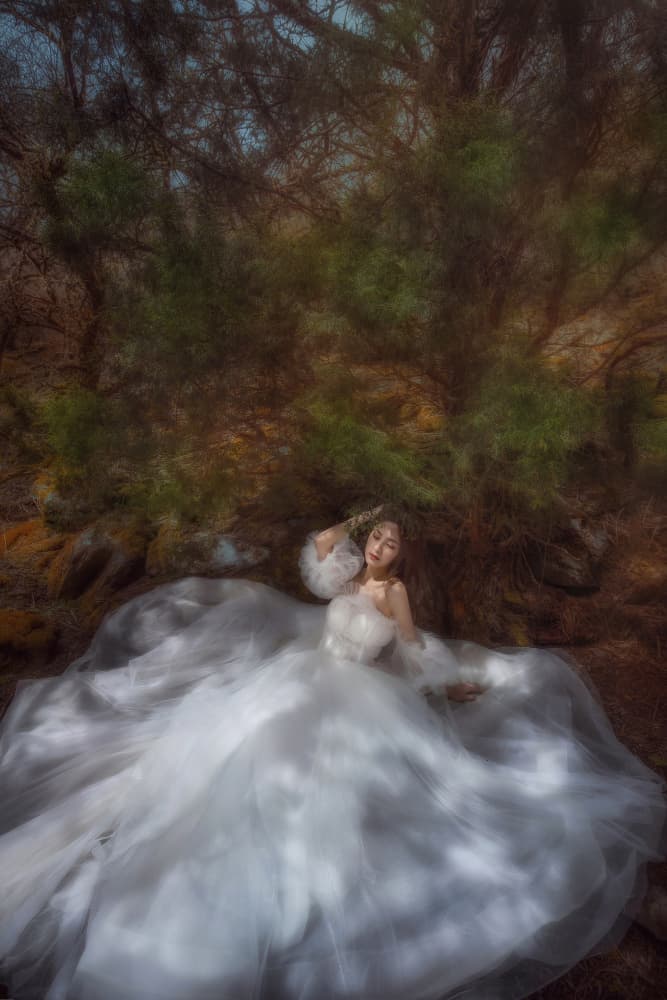 Under the Tree by 吴子诚WuZiCheng — canvas wall art