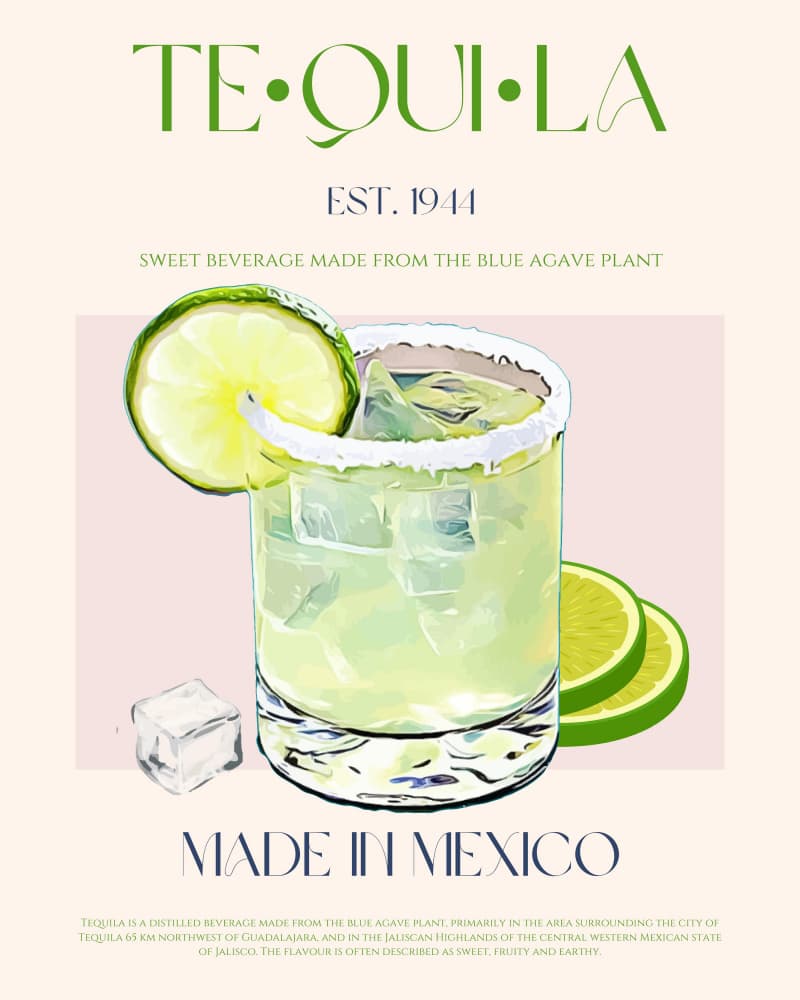 Fresh Lime Margarita by Nazma Khokhar — canvas wall art