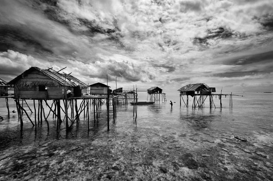 Dramatic Water Village by Andreas Kosasih Drg — canvas wall art