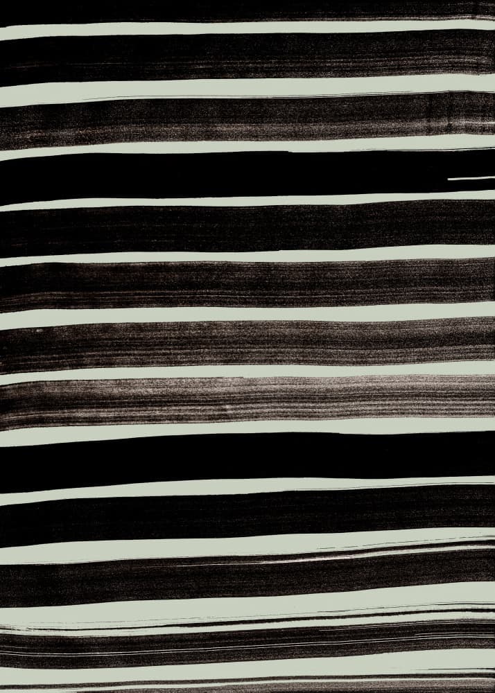 Abstract Black Stripes by Old Artists Studio — canvas wall art