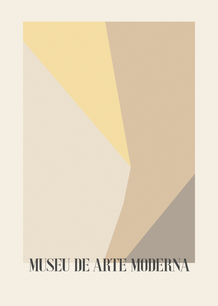 Modern Abstract Geometry by Old Artists Studio — canvas wall art