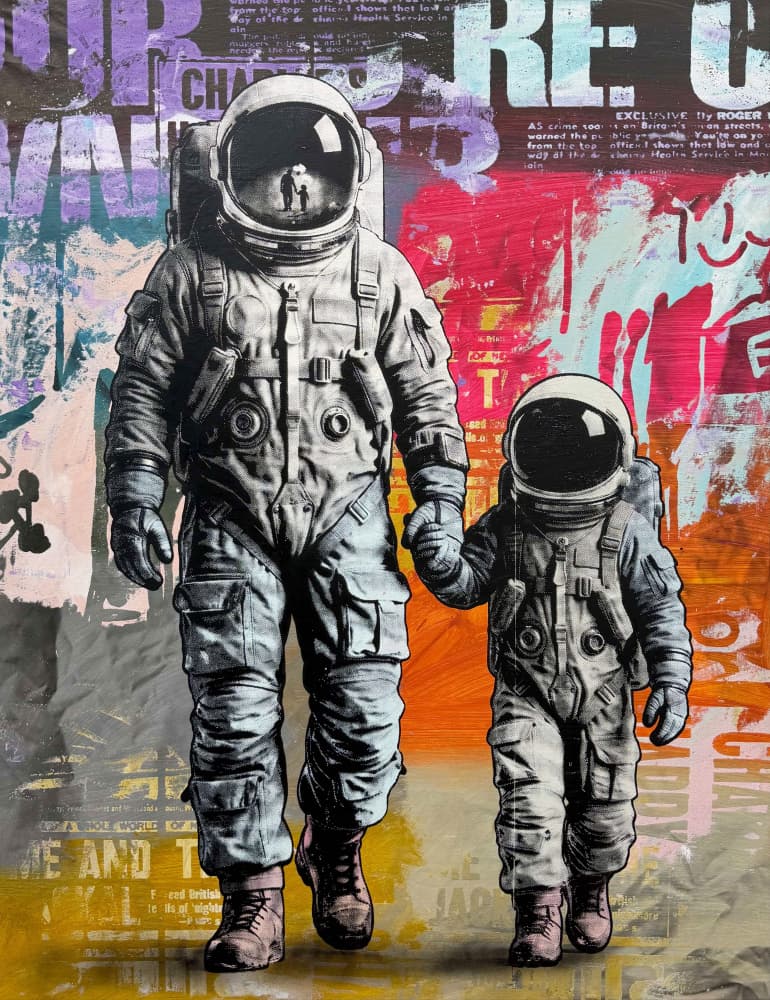 Augmented reality 3 by Микола Курилюк — canvas wall art