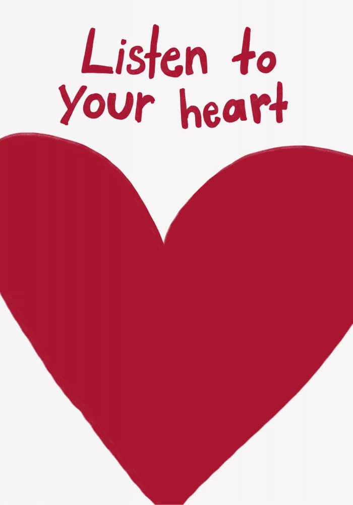 Heart's Whisper by Athene Fritsch — canvas wall art