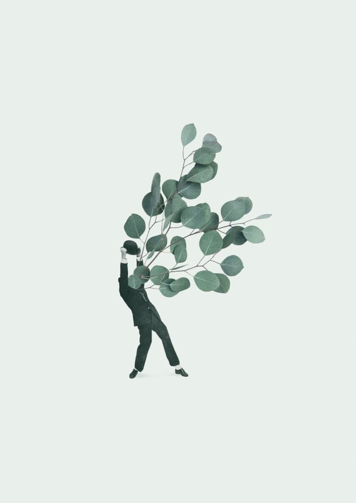 The extravert by Maarten Léon — canvas wall art