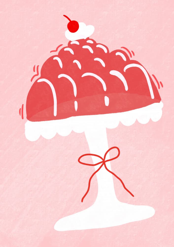Wobbly Delight by Athene Fritsch — canvas wall art