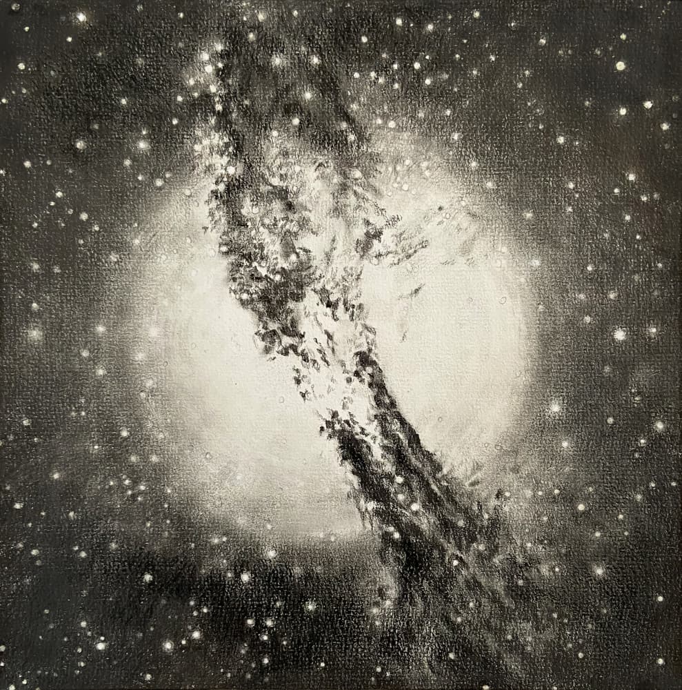 Deep Space Galaxy by Anne Wölk — canvas wall art