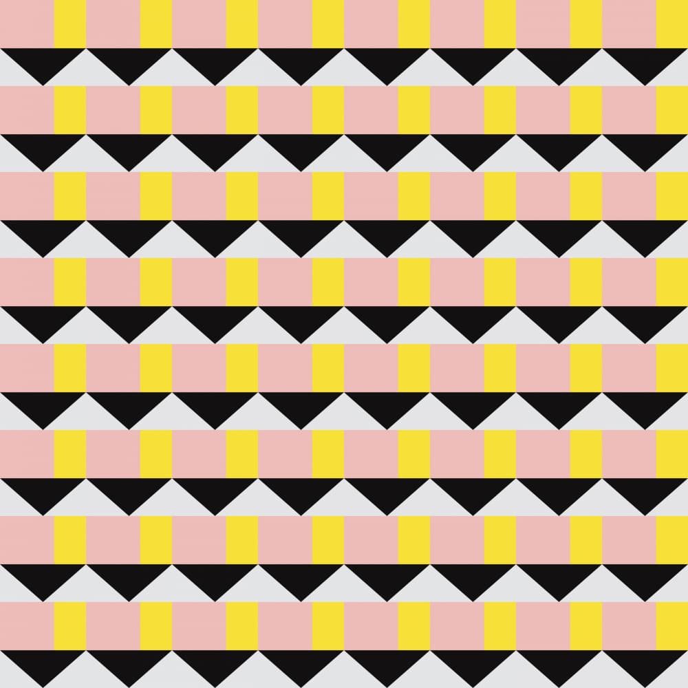 Modern Geometric Zigzag Pattern by Little Dean — canvas wall art