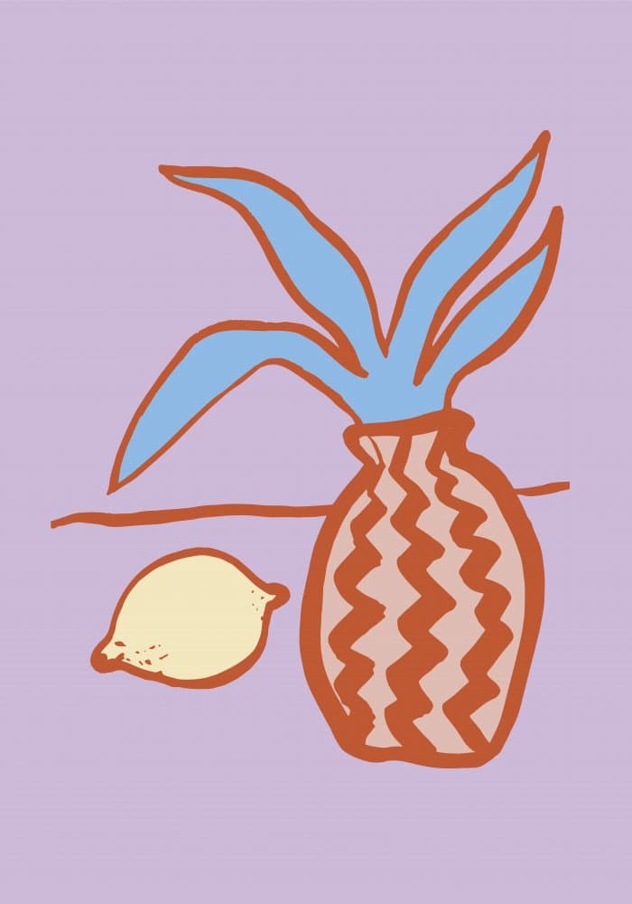 Tropical Fruit Still Life by Old Artists Studio — canvas wall art