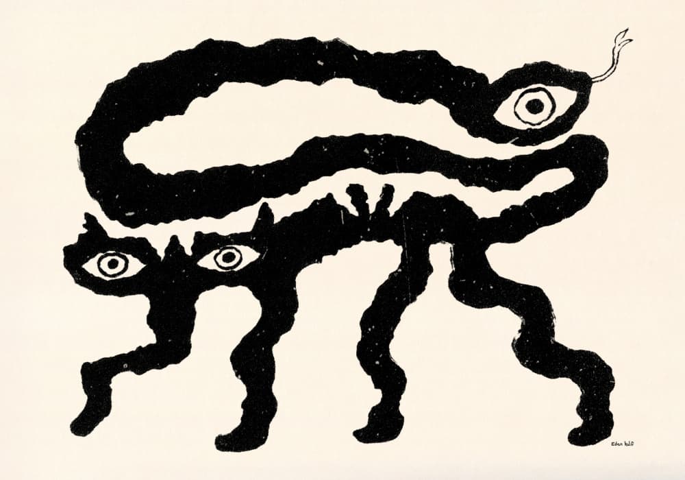 I Am Animals by EDEN KALIF — canvas wall art