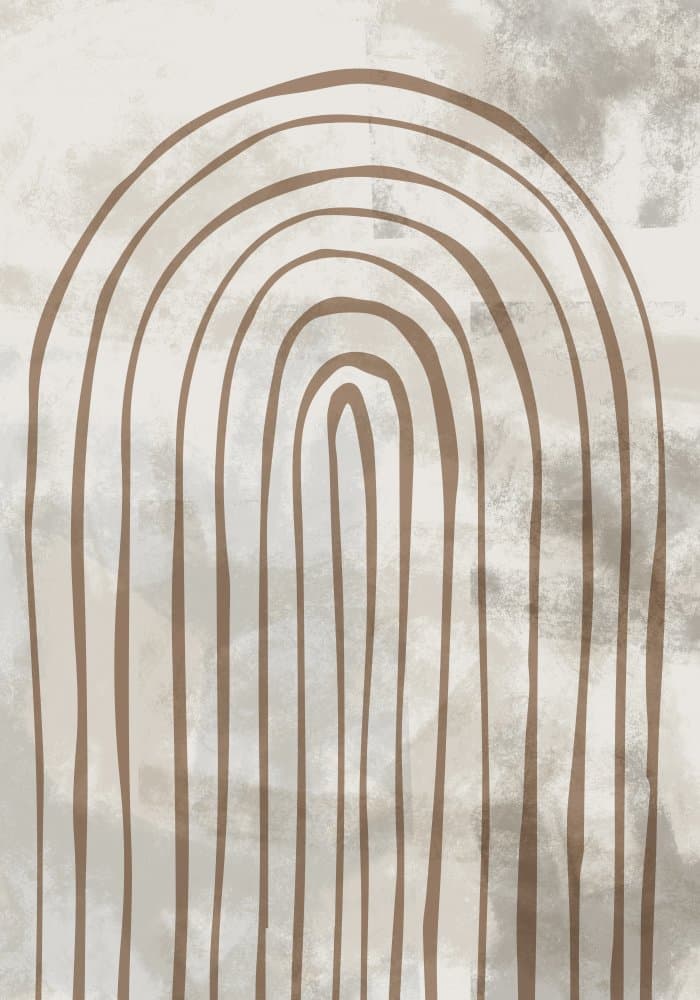 Boho Neutral Arches by Old Artists Studio II — canvas wall art